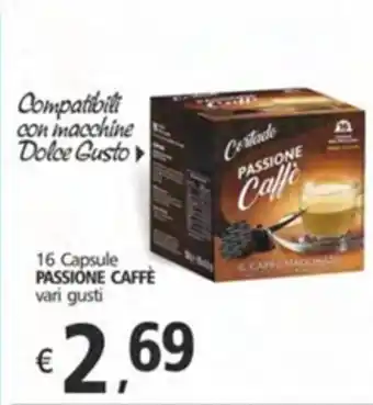 Alter Discount Passione Caffè 16 Capsule offerta