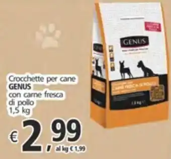 Alter Discount Genus Crocchette per cane 1, 5 kg offerta