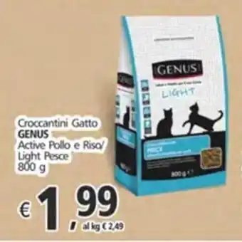 Alter Discount Genus Croccantini Gatto 800 g offerta