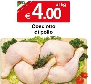 Sì con te Cosciotto di pollo offerta