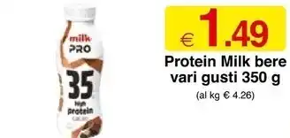 Sì con te Milk protein offerta