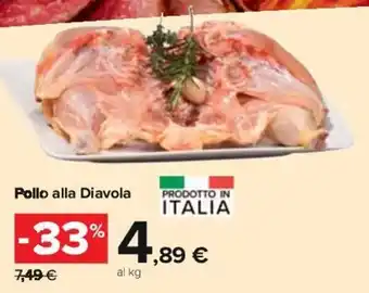 Carrefour Pollo alla Diavola offerta