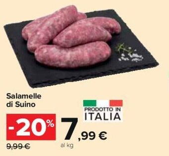 Carrefour Salamelle di Suino offerta