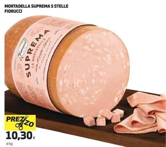Coop Fiorucci mortadella suprema 5 stelle offerta