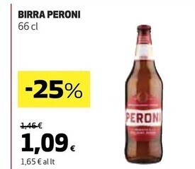 Coop Peroni birra offerta