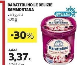 Coop Sammontana barattolino le delizie offerta