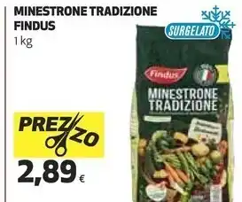 Coop Findus minestrone tradizione offerta