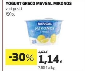 Coop Mevgal yogurt greco mikonos offerta