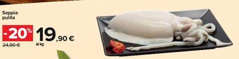Carrefour Seppia pulita offerta