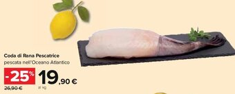 Carrefour Coda di Rana Pescatrice offerta
