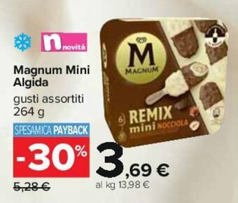 Carrefour Magnum Mini Algida 264 g offerta