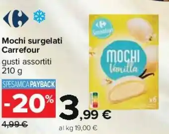 Carrefour Mochi surgelati 210 g