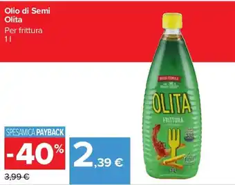 Carrefour Olita Olio di Semi 1 l offerta