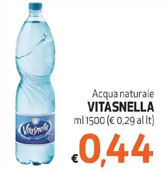 Vitasnella Acqua naturale ml 1500