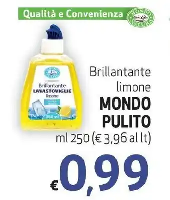 Mondo Pulito Brillantante limone ml 250