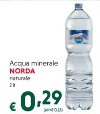 DiMeglio Norda Acqua minerale naturale 2 lt offerta