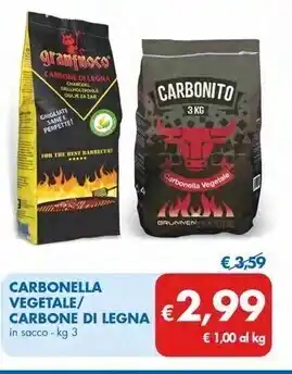 MD Discount Carbonella vegetale/carbone di legna offerta