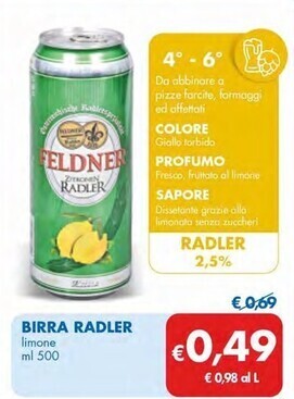 Feldner - birra radler