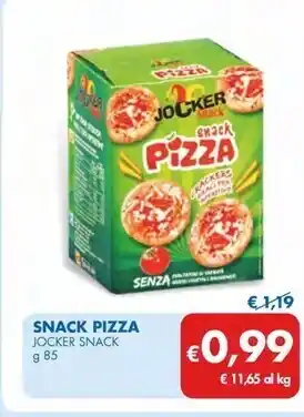 MD Discount Jocker snack snack pizza offerta