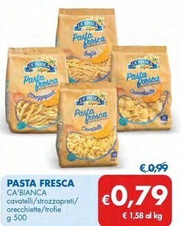MD Discount Ca' bianca pasta fresca offerta