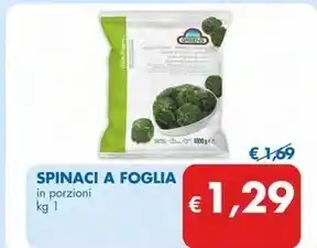 MD Discount Greens spinaci a foglia offerta