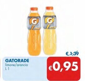 MD Discount Gatorade limone / arancia offerta