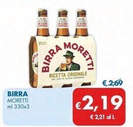 MD Discount Moretti birra offerta