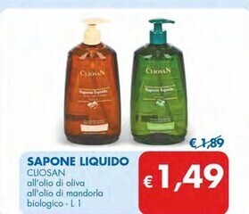 MD Discount Cliosan sapone liquido offerta