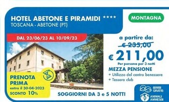 MD Discount Md viaggi offerta