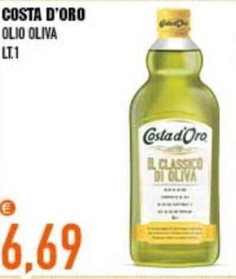 Euromarket Carandente Costa D'Oro Olio Oliva lt. 1 offerta