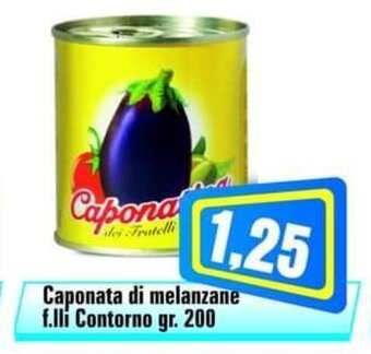 Punto Vigas Caponata di melanzane f.lli Contorno gr. 200 offerta