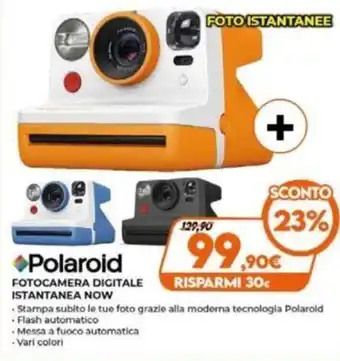 Expert Polaroid Fotocamera Digitale Istantanea Now offerta