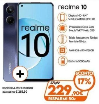 Expert realme 10 offerta
