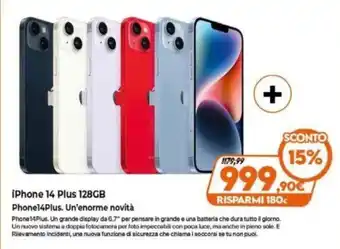 Expert Apple iPhone 14 Plus 128GB offerta