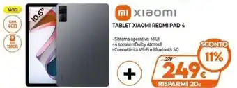 Expert Xiaomi Tablet Redmi Pad 4 offerta
