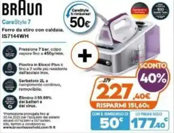 Expert Braun CareStyle 7 offerta