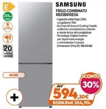 Expert Samsung Frigo Combinato RB33B610ESA offerta