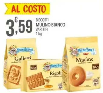 Bennet Barilla Mulino Bianco Biscotti 1 kg offerta