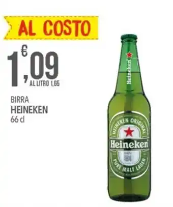 Bennet Heineken Birra 66 cl offerta