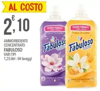 Bennet Fabuloso Ammorbidente Concentrato 1,25 litri offerta