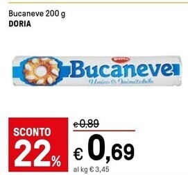 Iper La Grande Doria bucaneve offerta