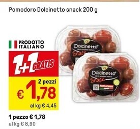 Iper La Grande Pomodoro dolcinetto snack offerta