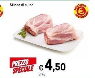 Iper La Grande Stinco di suino offerta
