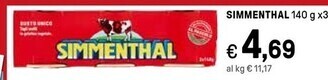 Iper La Grande Simmenthal 140 g x3 offerta