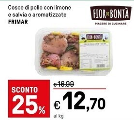 Frimar cosce di pollo con limone e salvia