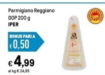 Iper La Grande Iper parmigiano reggiano dop offerta