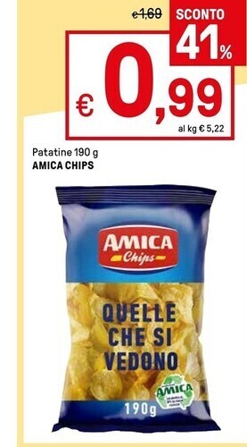 Amica chips patatine