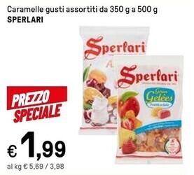 Iper La Grande Sperlari caramelle offerta