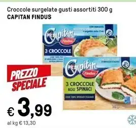Iper La Grande Capitan findus croccole surgelate offerta