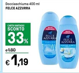 Iper La Grande Felce azzurra docciaschiuma offerta